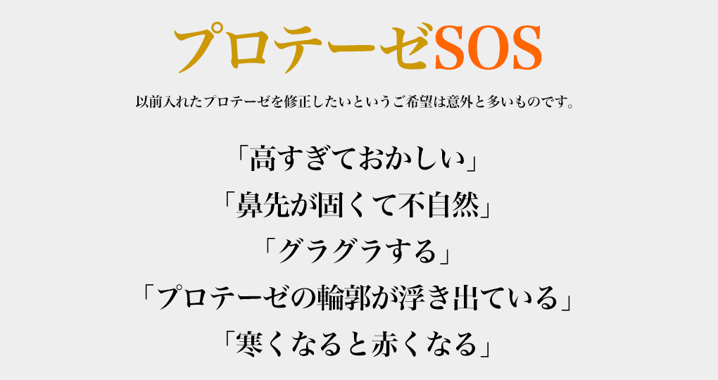 プロテーゼSOS